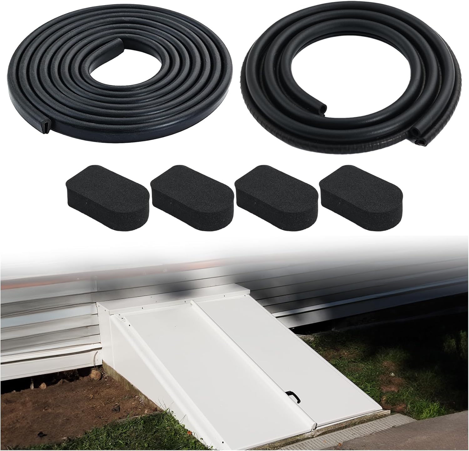 Bilco Basement Door Weatherstrip Kit for Optimal Sealing Performance