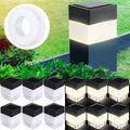 Hicarer Solar Fence Post Cap Lights for Garden and Outdoor Use