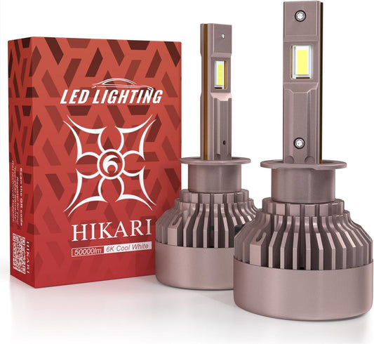 HIKARI 2025 Future 50000LM H1 LED Fog Light for Safety