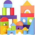 Migargle 36-Piece Large Foam Building Blocks for Toddlers - Safe