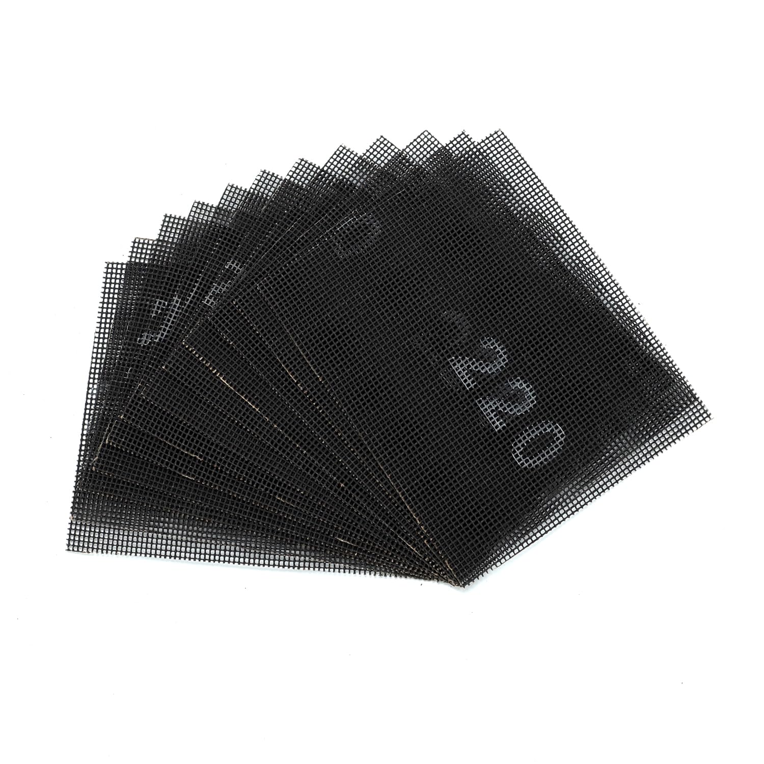 SCOTTCHEN 1/4 Sheet Sanding Mesh 220 Grit - 12pcs