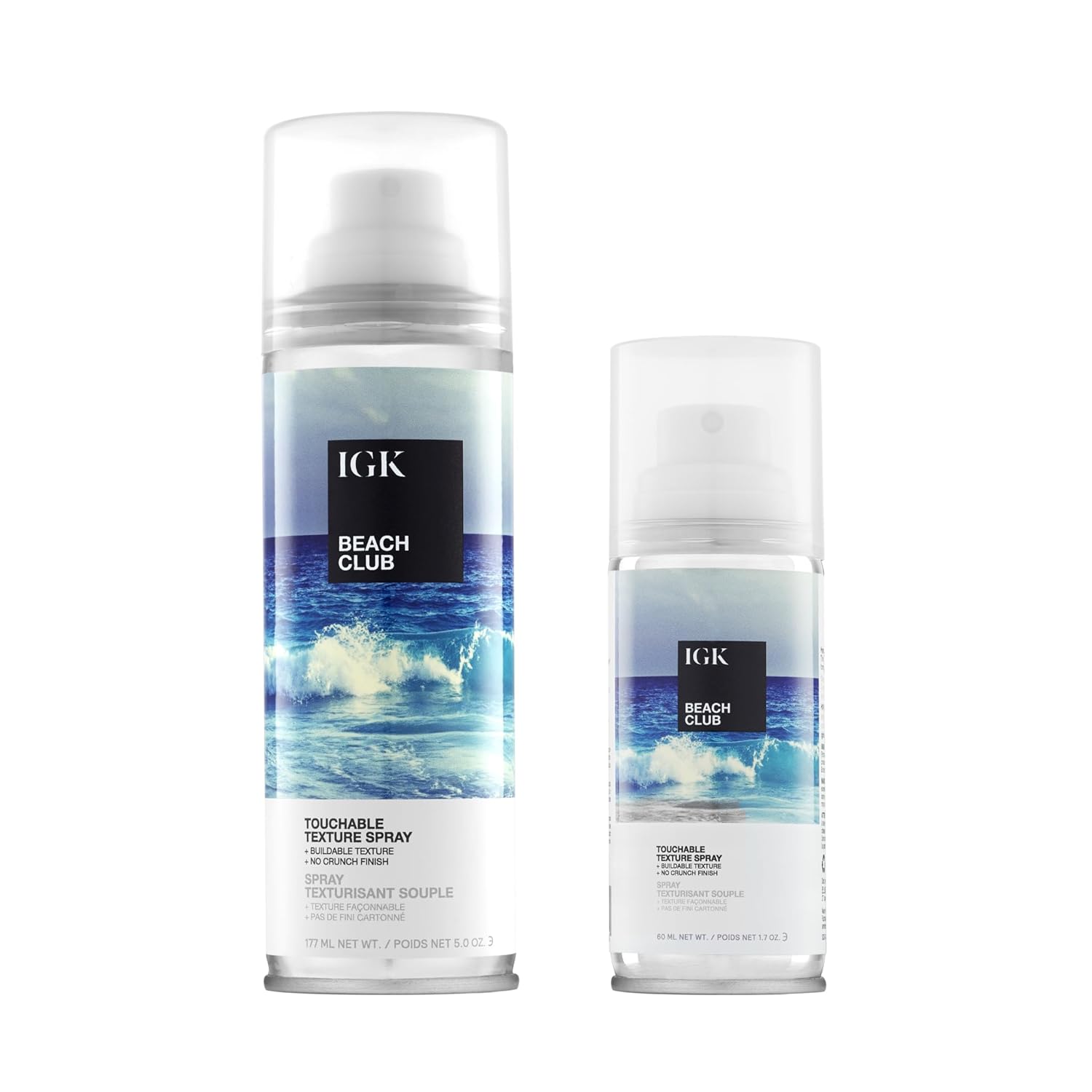 IGK BEACH CLUB Touchable Texture Spray for Volume and Hold