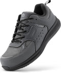 FitVille Extra Wide Steel Toe Shoes for Men - Comfortable, Wide Work
