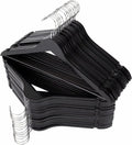 Solid Wooden Hangers 30 Pack - Slim Wood Suit Hangers for Coats