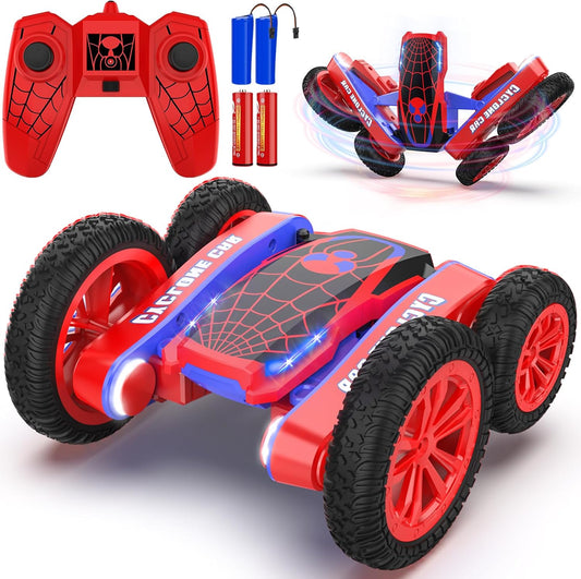 360 Stunt Spider RC Car - Fast & Rechargeable Fun!
