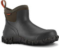 Showave Men's Ankle Rain Boots for Outdoor Mud and Yard Chores