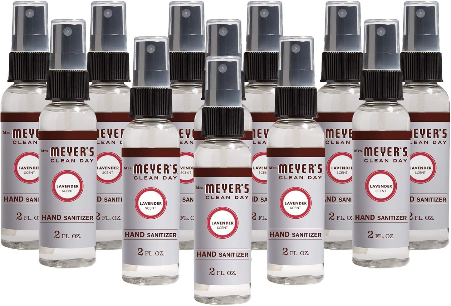 MRS. MEYER'S Antibacterial Hand Sanitizer Spray, Lavender 2 oz