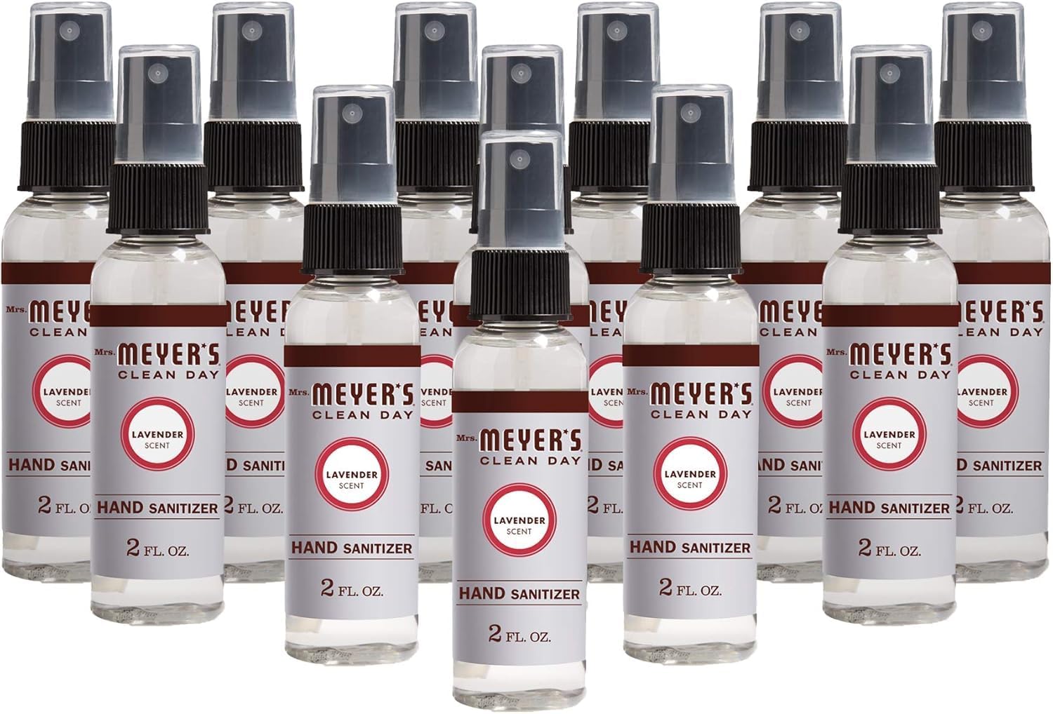 MRS. MEYER'S Antibacterial Hand Sanitizer Spray, Lavender 2 oz