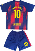 Youth Lamine Yamal #10 Soccer Jersey With Shorts - Recycled Polyester