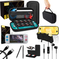 Switch Lite Accessories Bundle - Case, Screen Protector & Grip
