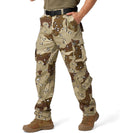 Men's BDU Casual Military Pants - Durable Ripstop Camo Cargo