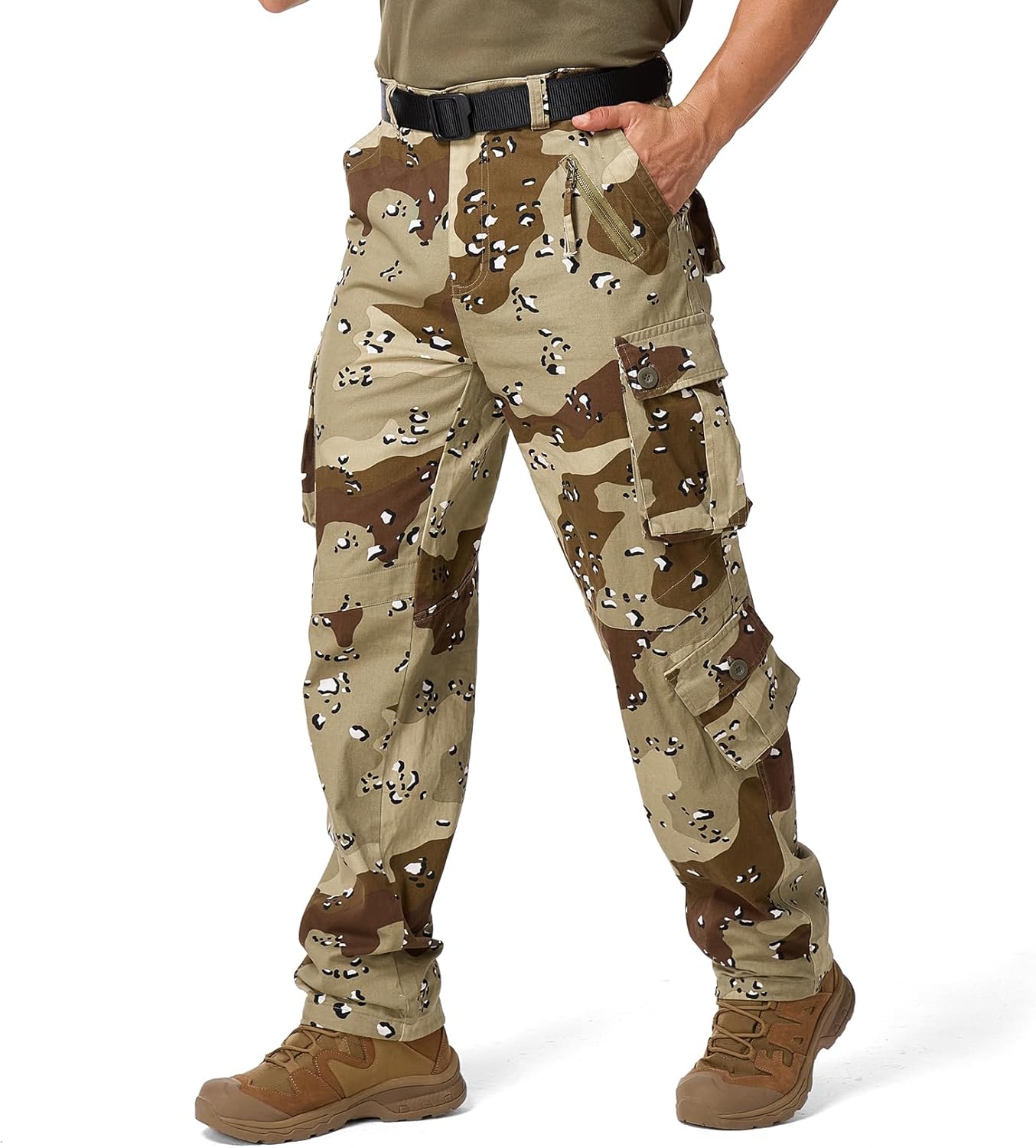 Men's BDU Casual Military Pants for Outdoor Activities and Work