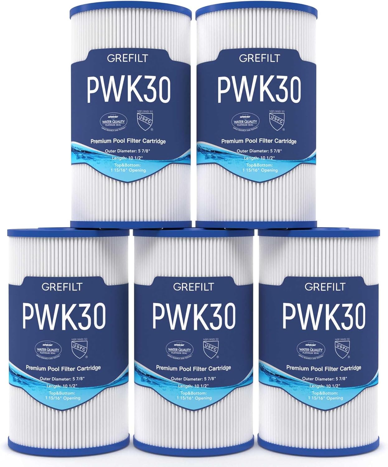PWK30 Hot Tub Filter Replacements for Hot Springs Spa Care
