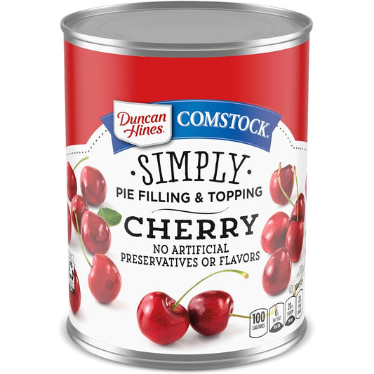 Duncan Hines Comstock Cherry Pie Filling for Delicious Desserts
