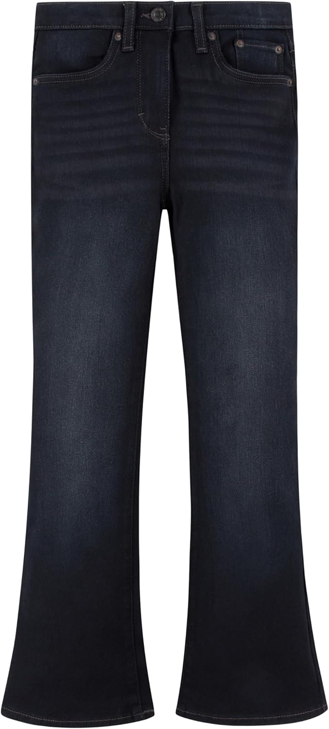 Levi's Girls' Classic Flare Jeans for Vintage-Inspired Style