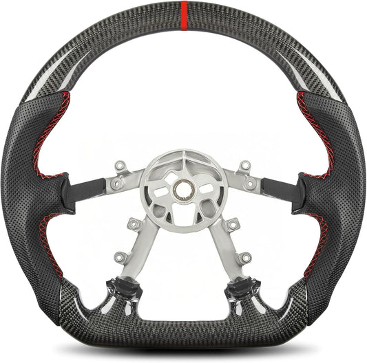 Carbon Fiber Steering Wheel for Corvette C5 1997-2004 Racing Style