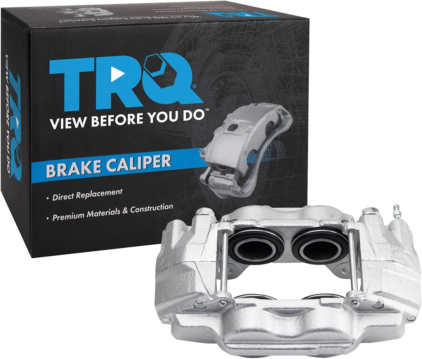 TRQ Brake Caliper for 2003-2014 Toyota 4Runner & FJ Cruiser