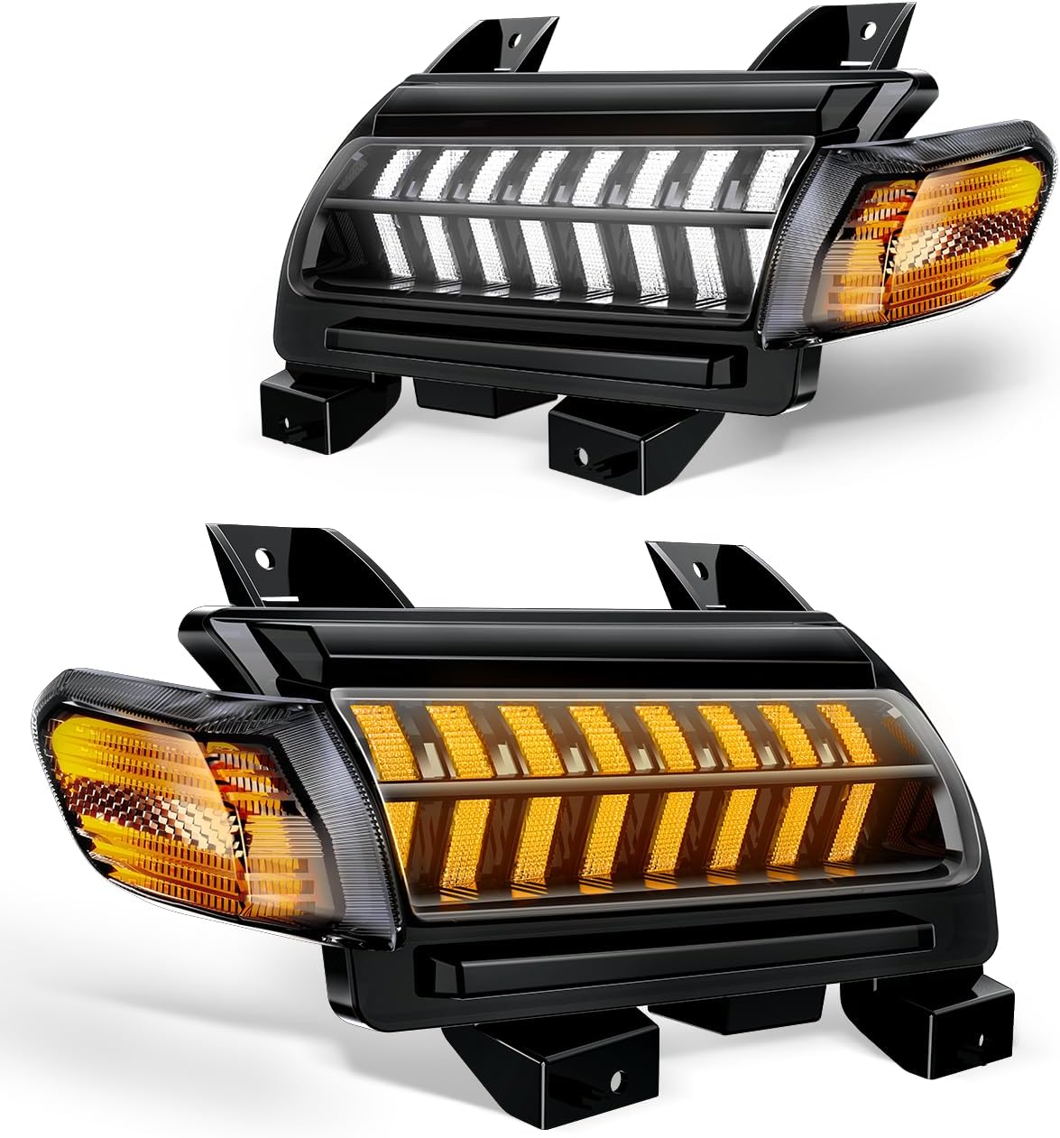 Smoke Lens LED Fender Light Kit for Jeep Wrangler JL & Gladiator
