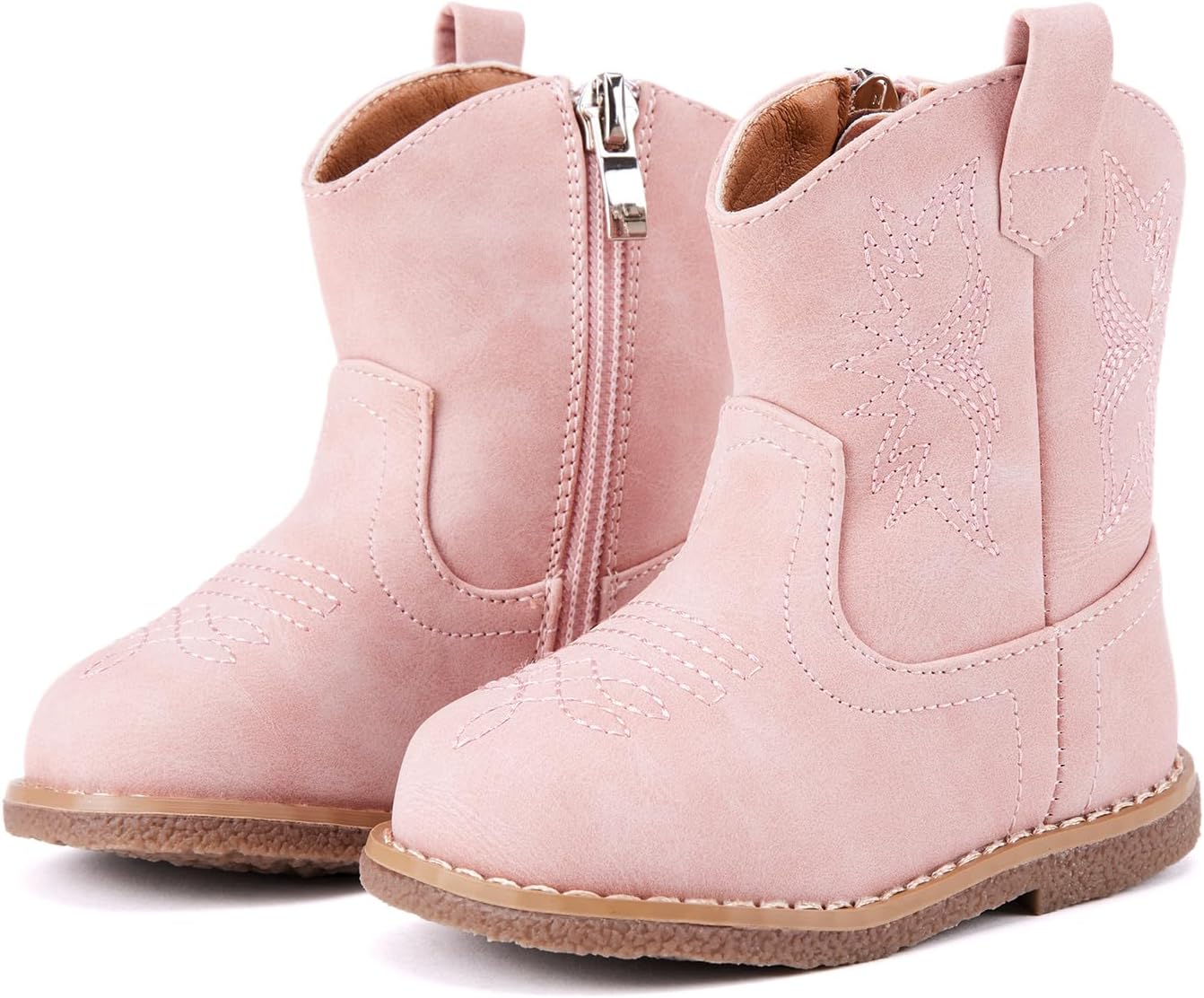 BMCiTYBM Baby Cowboy Cowgirl Boots for Toddlers All Seasons