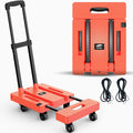 Ronlap Folding Hand Truck Foldable Moving Dolly Cart - Compact 500lb