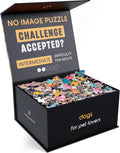 No Image Puzzle 1000 Irregular Pieces - Extreme Jigsaw Challenge