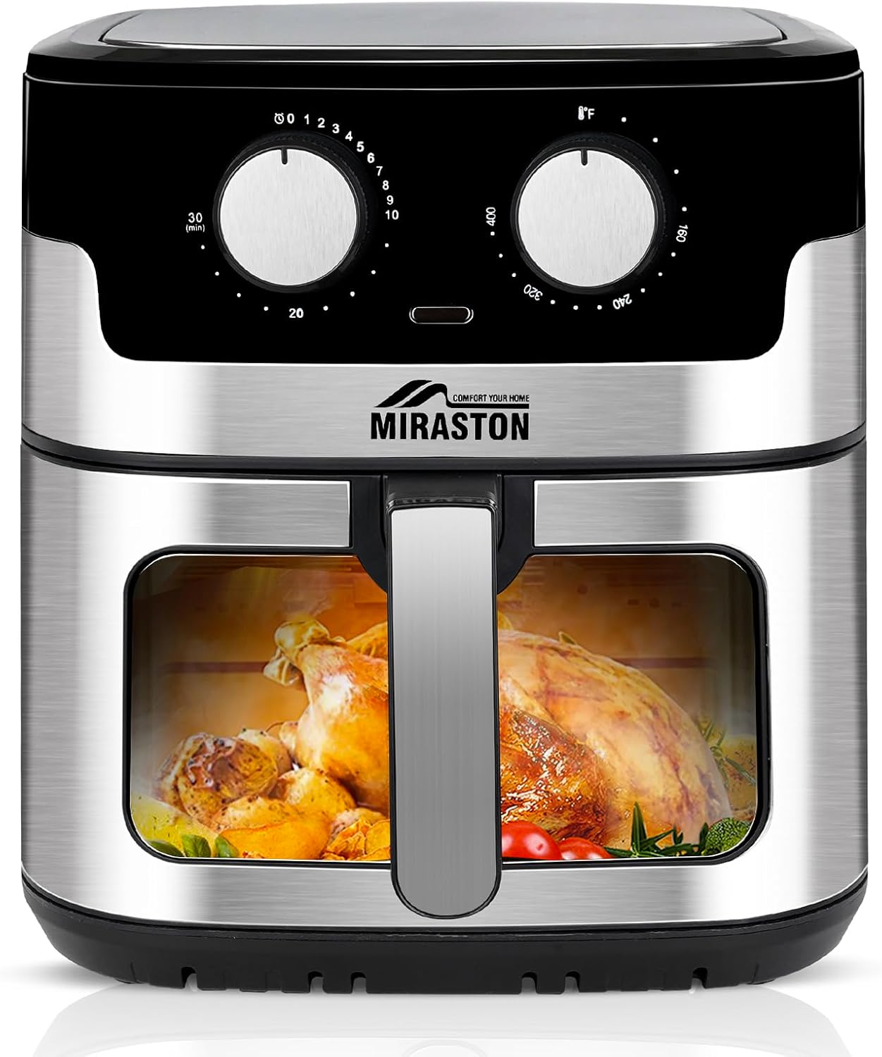 8.5QT Air Fryer with Visual Window for Healthier Cooking