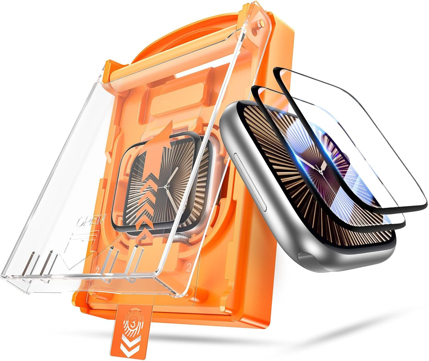 HD Clear Screen Protector for Apple Watch - Strong Absorption