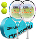 Kids Tennis Rackets Set with Carry Case - Lightweight Junior Pack