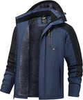 Mens Waterproof Ski Snowboard Jacket - Windproof Winter Coat