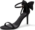 Coutgo Womens Ankle Strap High Heels Open Toe Stiletto - Elegant Shoes