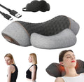 Artuvate Neck Massager Fisiorest 3-in-1 - Heat, Traction, Memory Foam