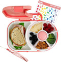 GoBe Kids Lunchbox with Detachable Snack Spinner - Bento Style Lunch