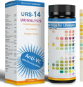 14-Panels Urinalysis Test Strips - 120 Strips for Home Health