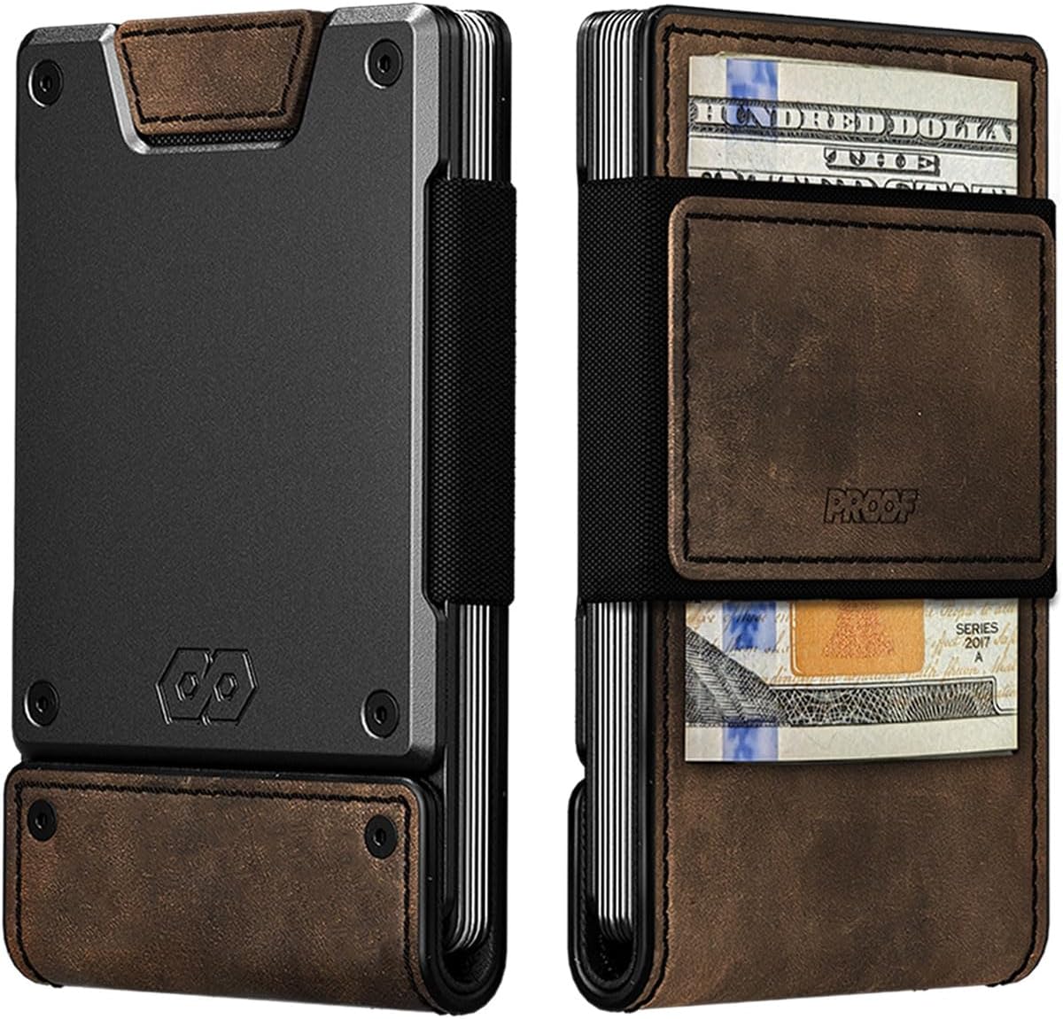 PROOF Wallet - Slim Minimalist Leather RFID Wallet for Men