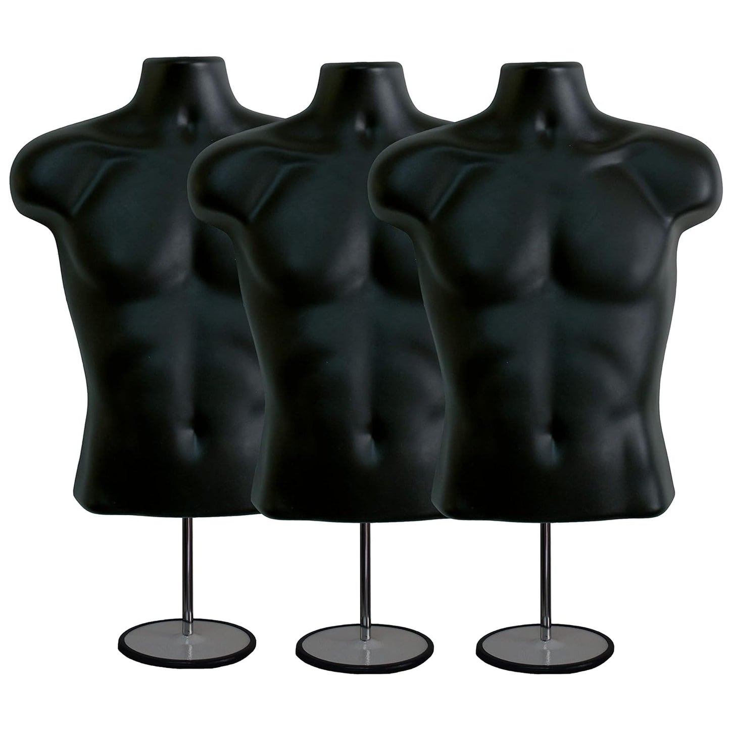 DisplayTown Male Mannequin Torso for Clothing Display and Design