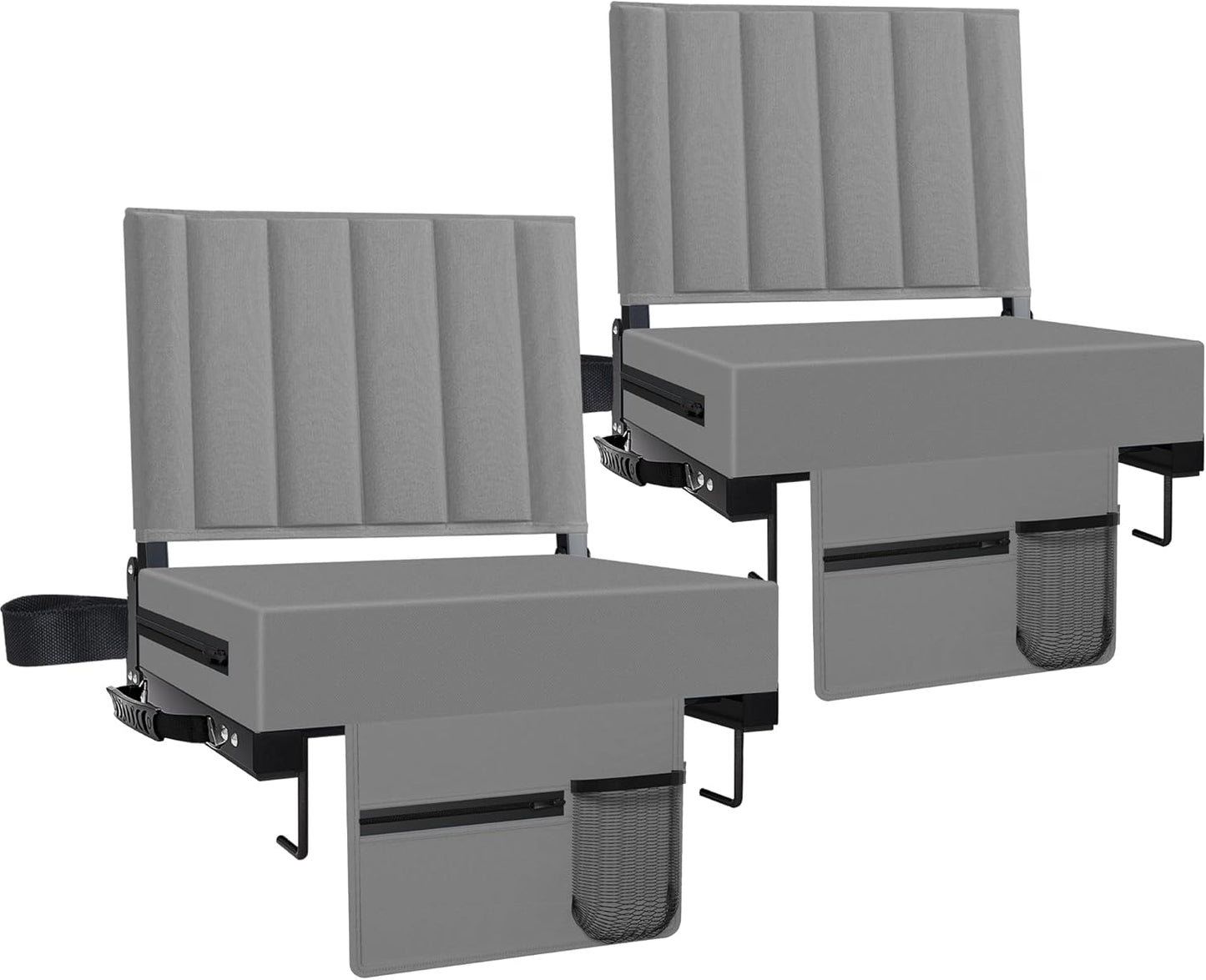 Comfortable Stadium Seat for Bleachers with Back Support