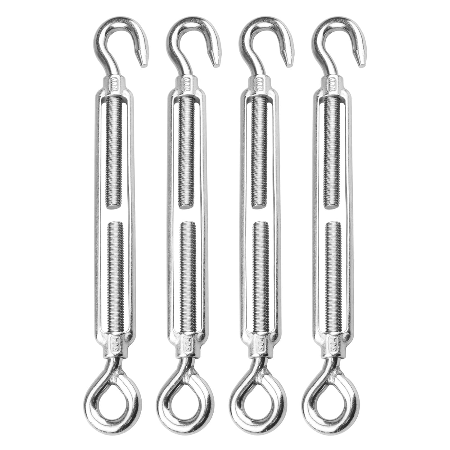 1/2 Inch Turnbuckle Hook & Eye M12 Turnbuckles for Tensioning