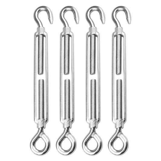 1/2 Inch Turnbuckle Hook & Eye M12 Turnbuckles for Tensioning