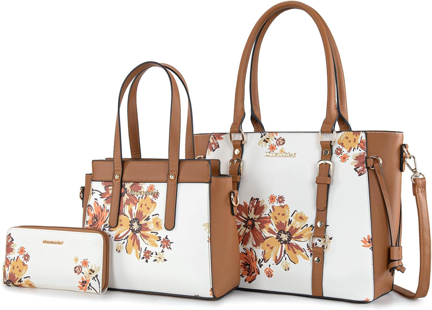 Montana West 3PCS Purses for Women Tote Bag and Wallet Set