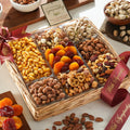 Broadway Basketeers Sympathy Fruit And Nuts Gift Basket - Gourmet