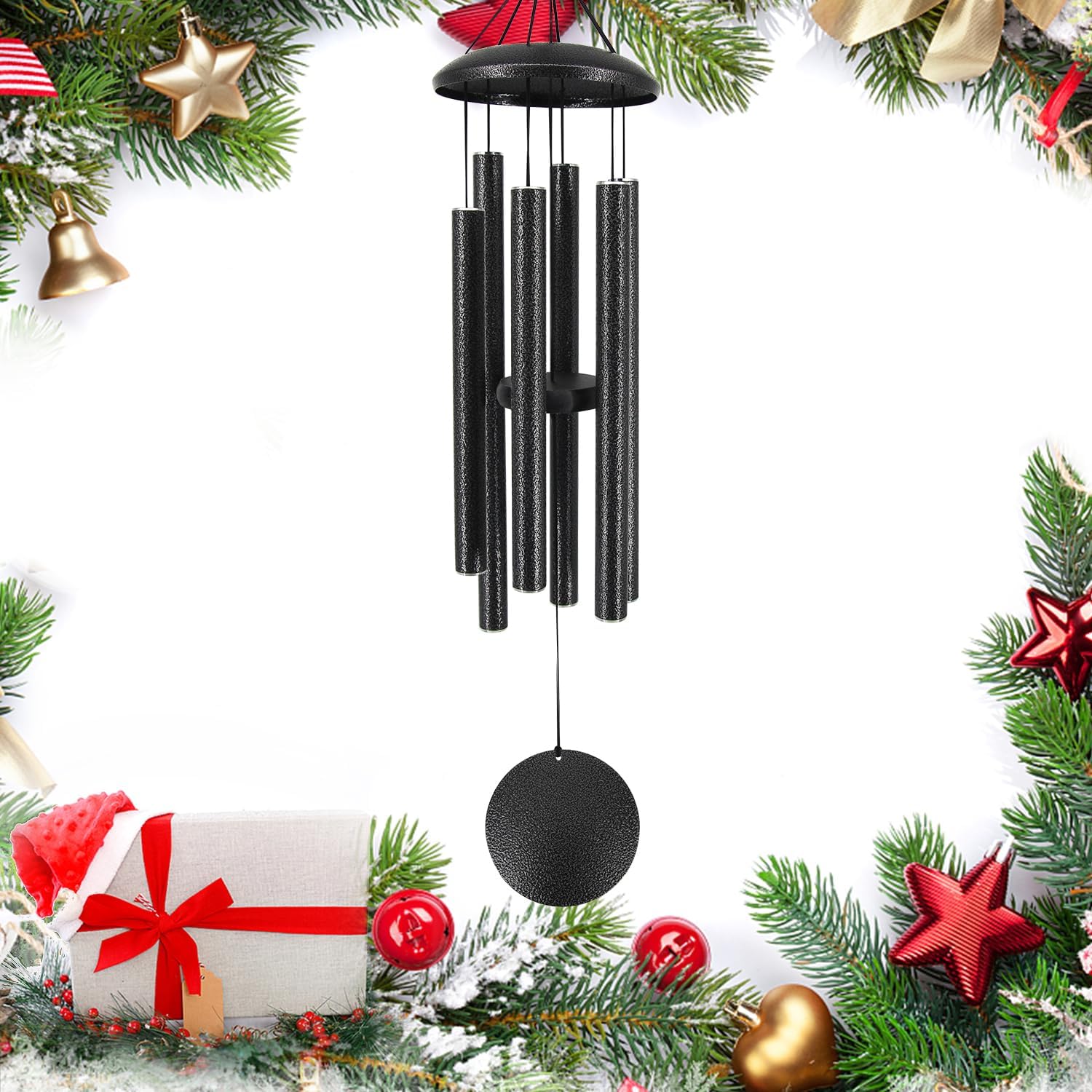Sympathy Memorial Wind Chimes with Deep Tone for Garden Decor