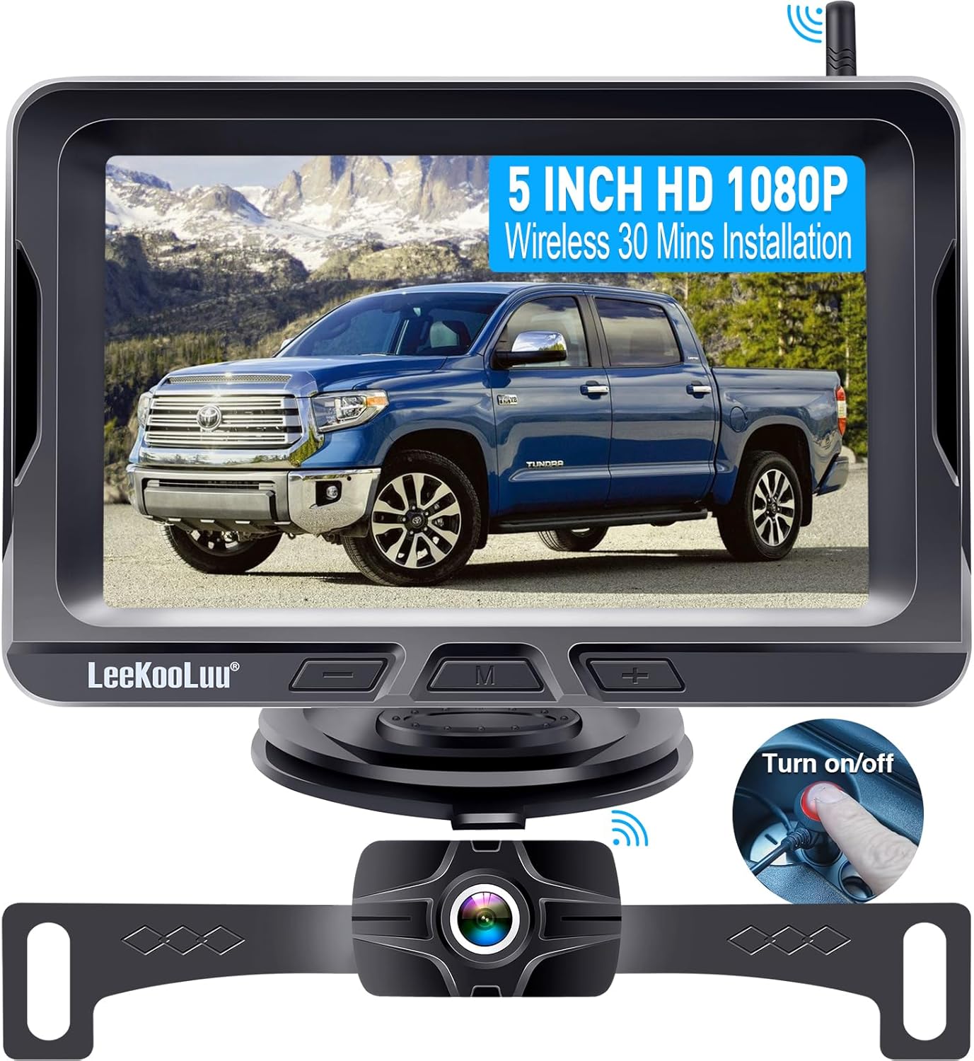 Easy Install HD 1080P Wireless Backup Camera