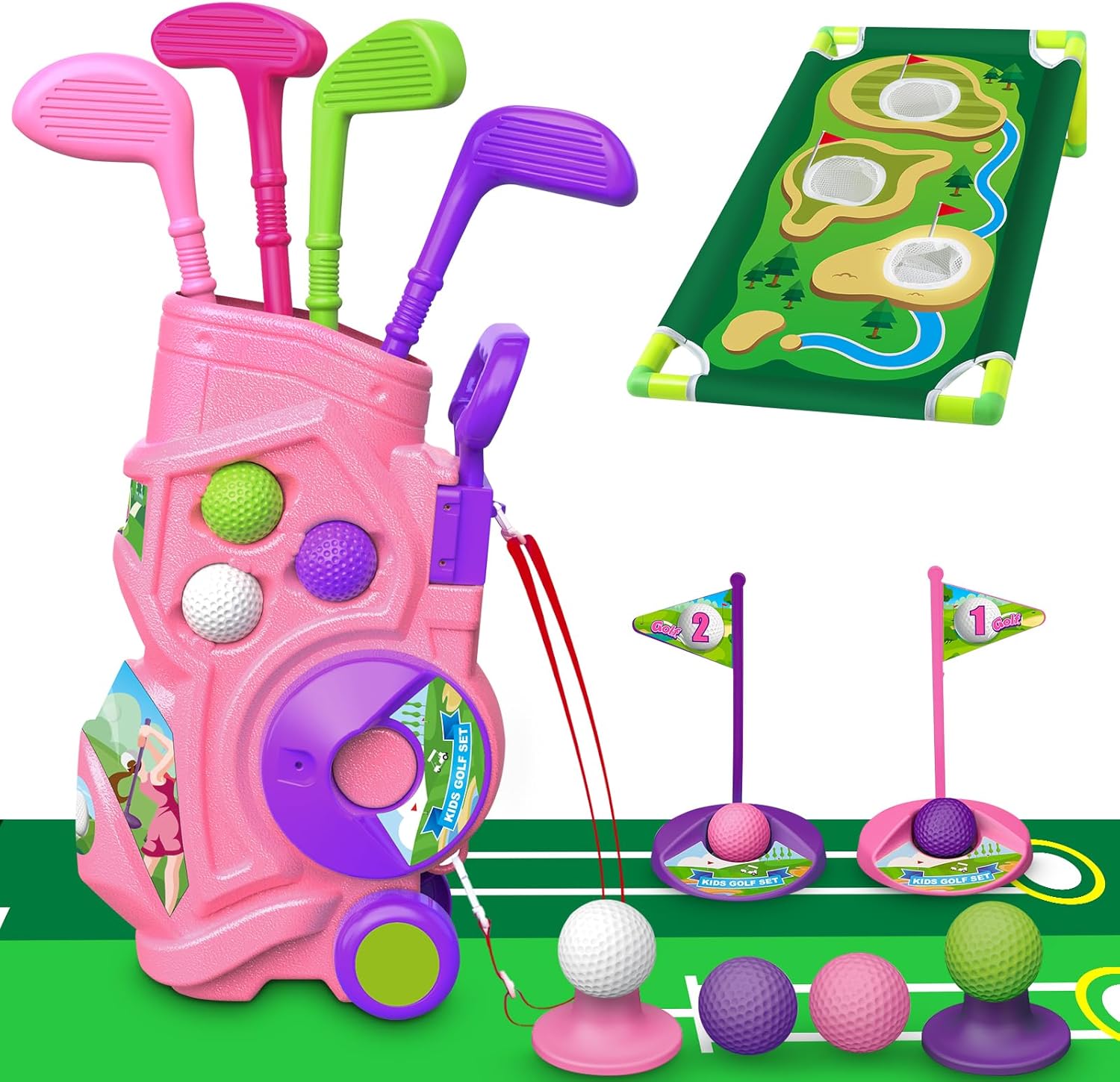 Ultimate Toddler Golf Set - Perfect Gift for Little Golfers!