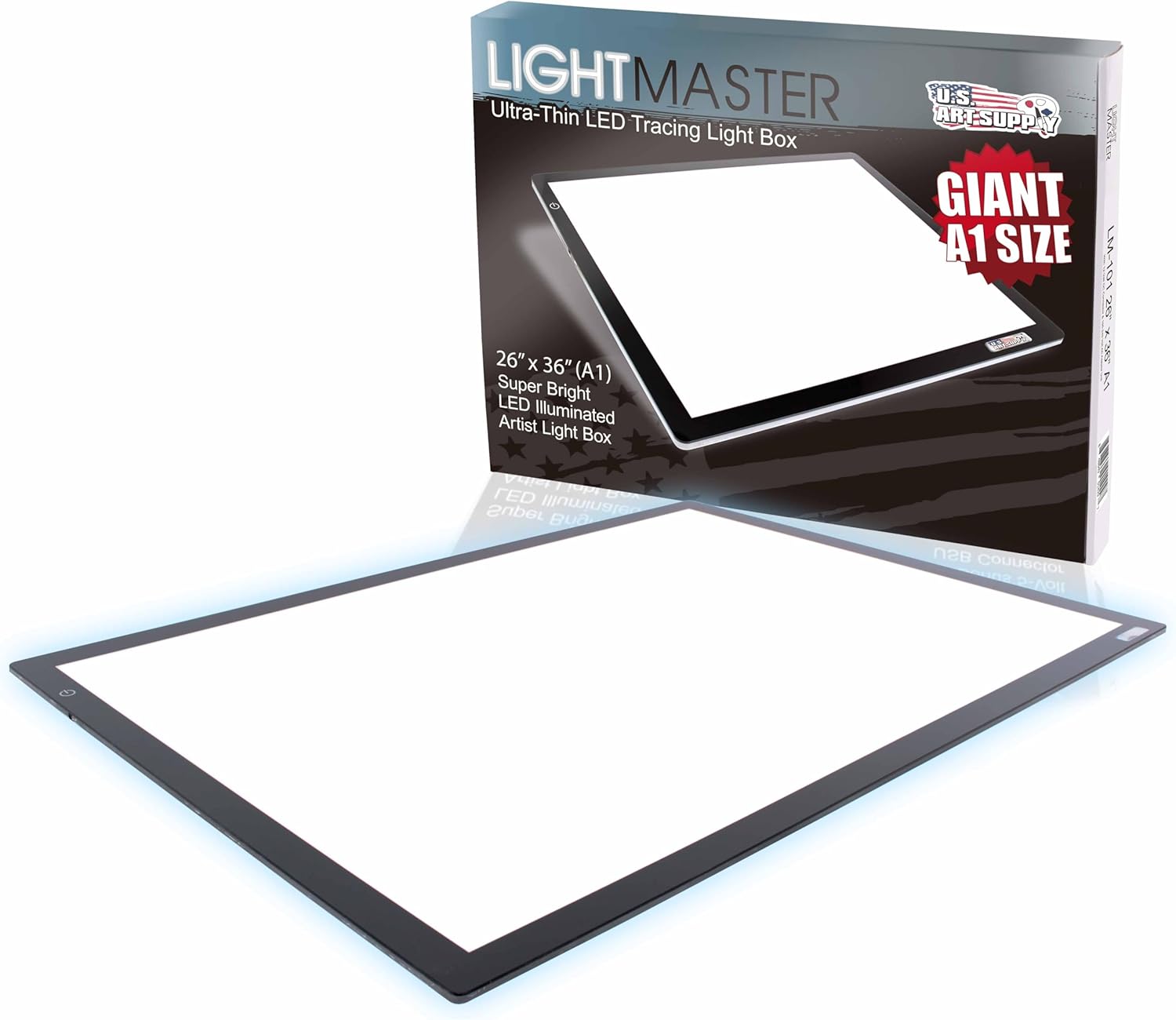 Lightmaster Giant 45-1/4in Diagonal LED Lightbox Board Review