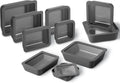 Ceramic Coated Glass Food Storage Containers for Healthy Meals