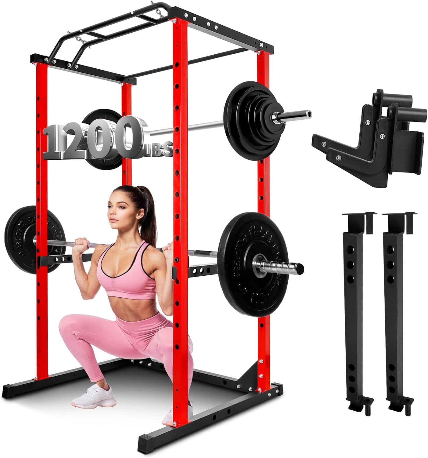 Premium Power Cage Rack - 1200 LBS Capacity
