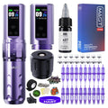 Mast Fold2 Pro Tattoo Kit: Cordless Tattoo Gun for Professionals