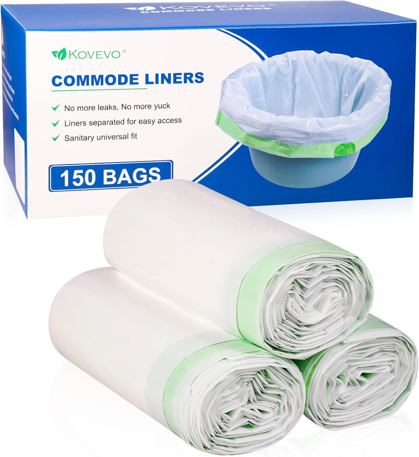 Disposable Commode Liners - Easy Cleanup Solution