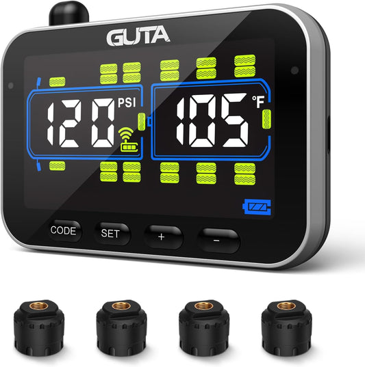 GUTA Trailer Tire Pressure Monitoring System for RVs and Trucks