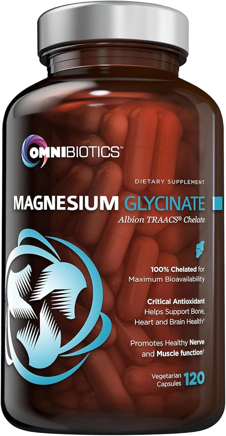 Magnesium Glycinate Supplement for Sleep and Muscle Health